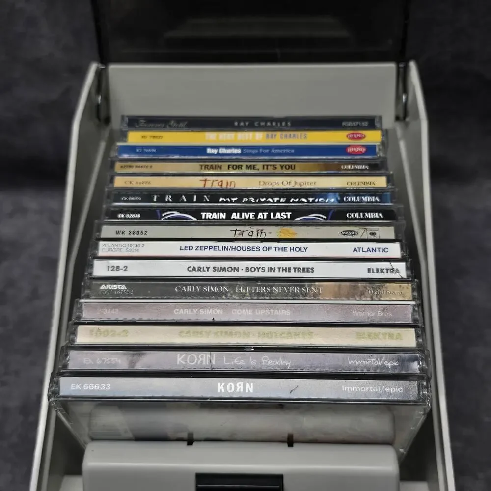 Allsop Media Storage Holder 5.25 Floppy Disk Media Mate CD Case Organizer